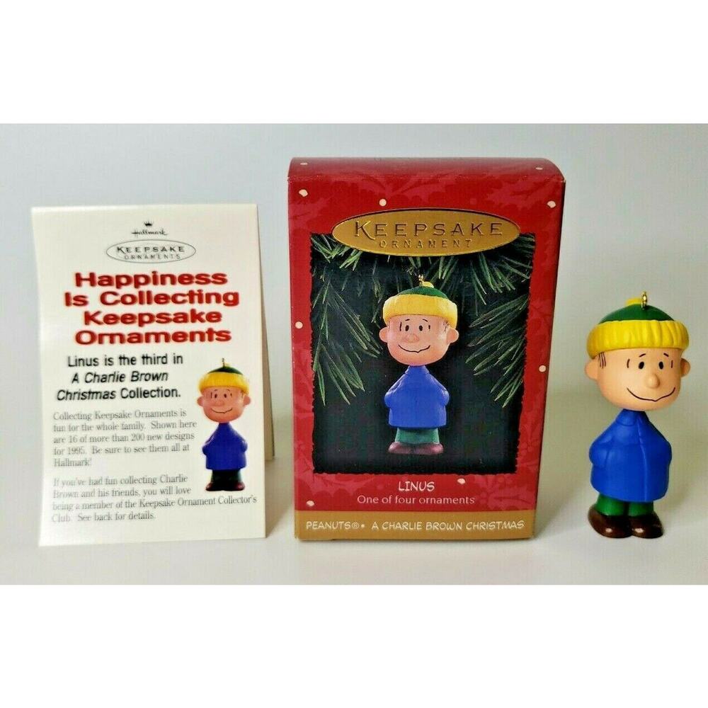 1995 Hallmark Keepsake Ornament Peanuts Linus U53/4217